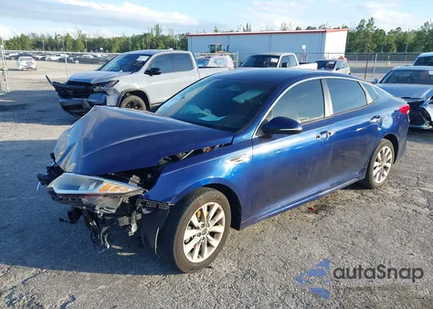 2017 Kia Optima Lx from USA, damaged, VIN 5XXGT4L34HG123409